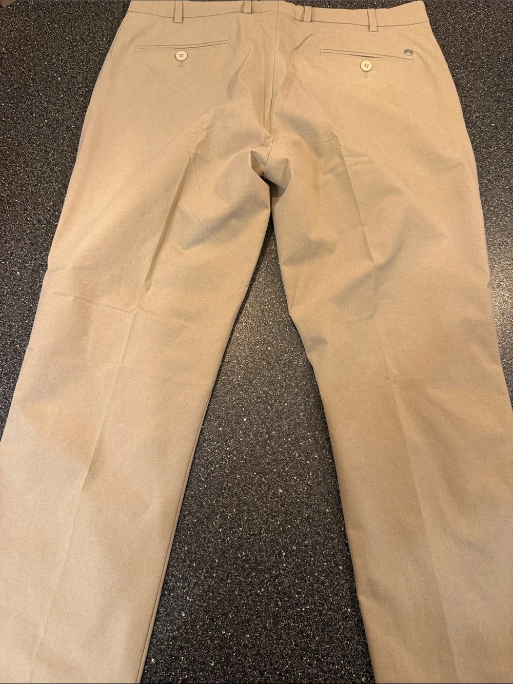 NWT Peter Millar Crown Crafted Tan Flat-Front Chino Pants - size 34